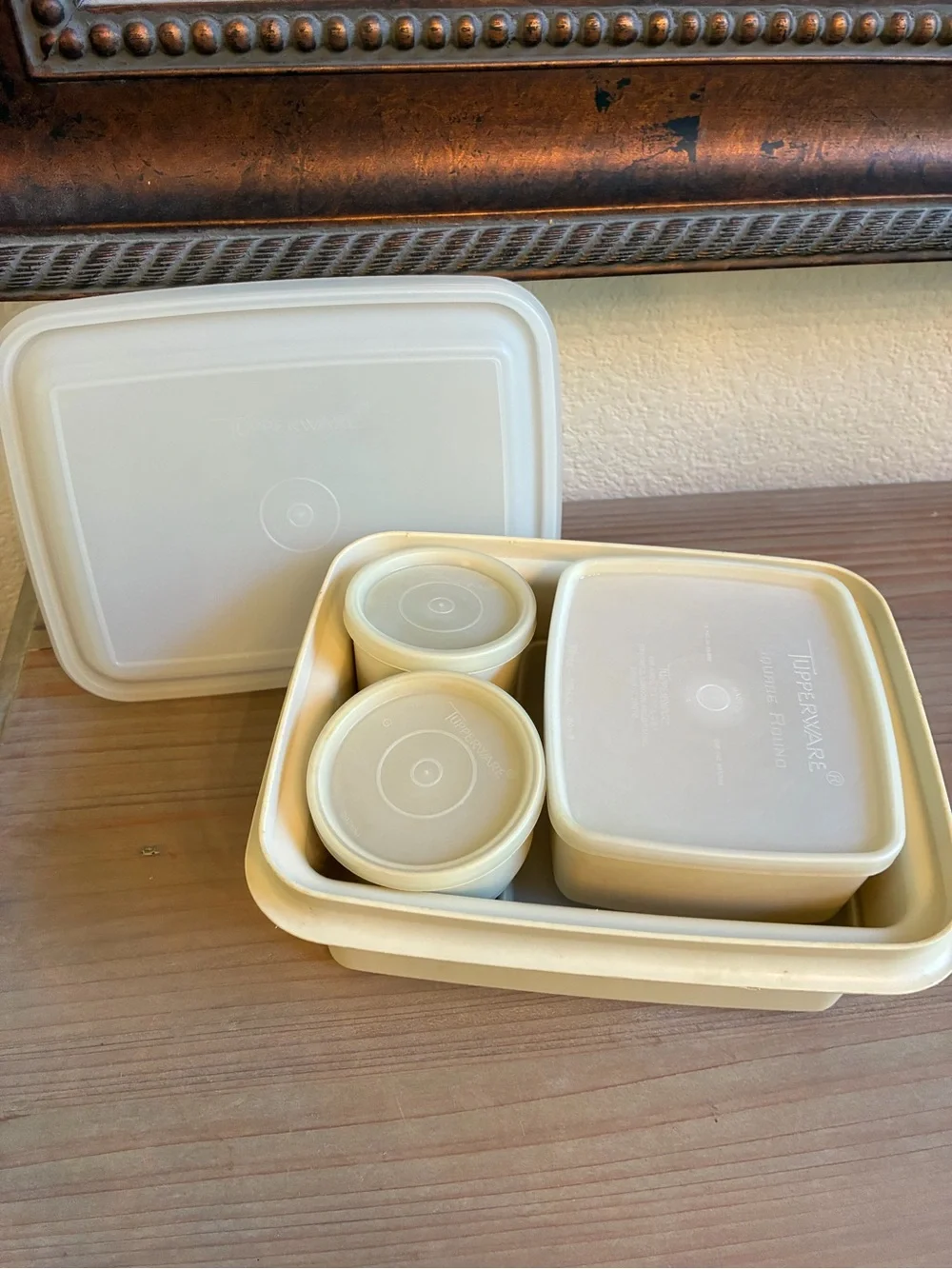 Tupperware classic containers